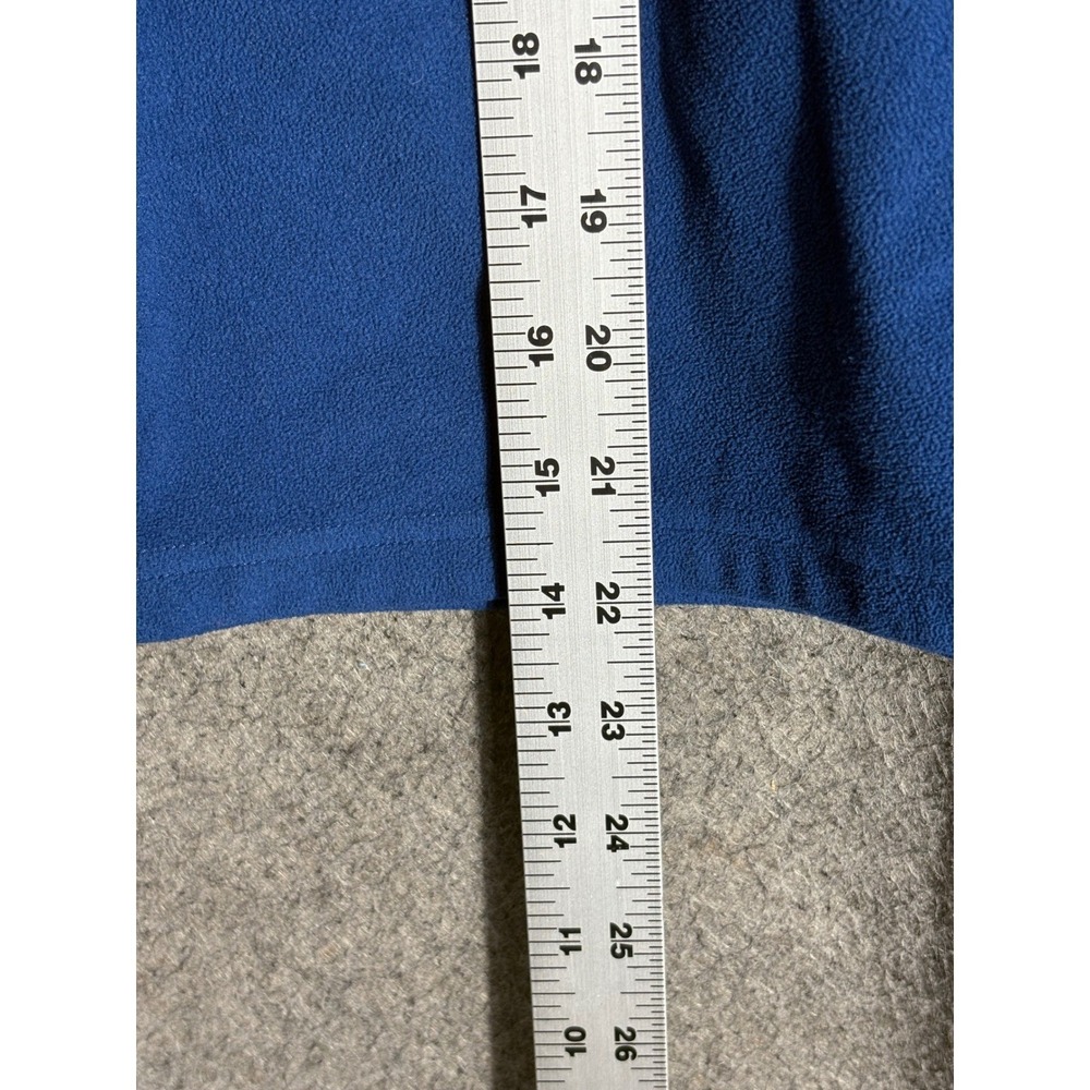 The North Face Boys TKA 100 Fleece Quarter Zip Pullover Blue AWB5 Size M Medium - Picture 5 of 7